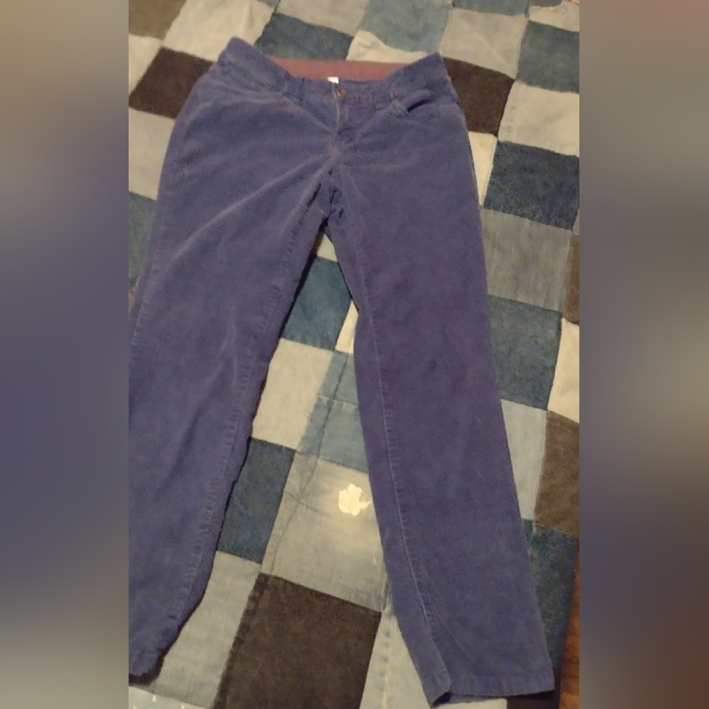 Sonoma corduroy pants. Blue. Size 6 petite